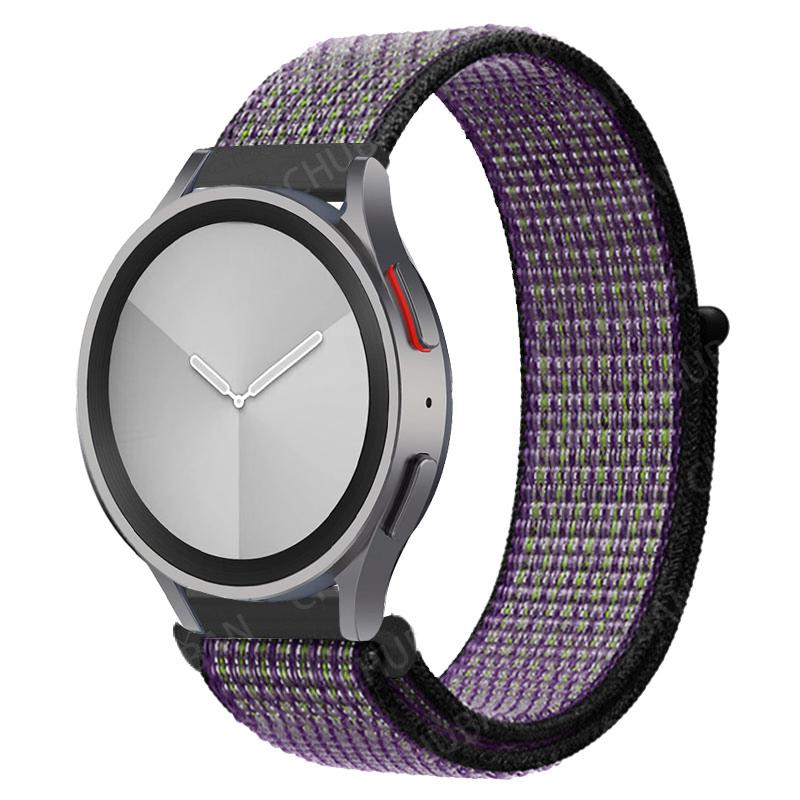 Nylon loop Band For Samsung Galaxy Watch 6/5/pro/4/Classic/active 2 40-44mm belt 20mm/22mm bracelet Huawei GT 4-2-2e-3 pro strap