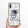 Милый мультяшный чехол Star Planet Astronaut для Samsung Galaxy A50 A70 A10 A20e A30 A40 A20s A10s A10e A80 A90 A60 A30s Phone Shell