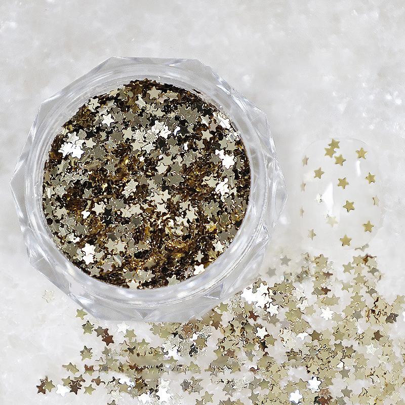 1 баночка 1 мм мини сверкающий звездный глиттер для ногтей сверкающее украшение для ногтей дизайн для маникюрного салона милые аксессуары дизайн для нейл-арта своими руками
