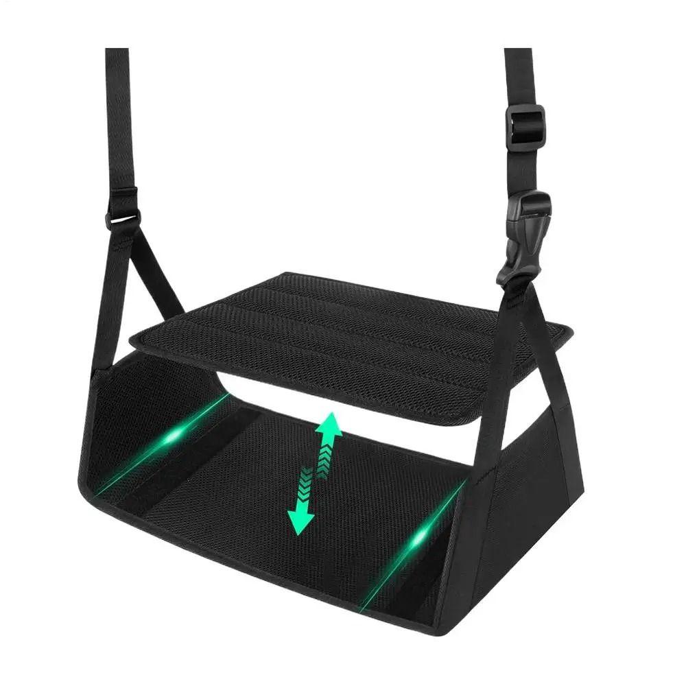 Регулируемый ремень для ног в самолете, гамак, удобный коврик для ног, подставка для ног в самолете, открытый