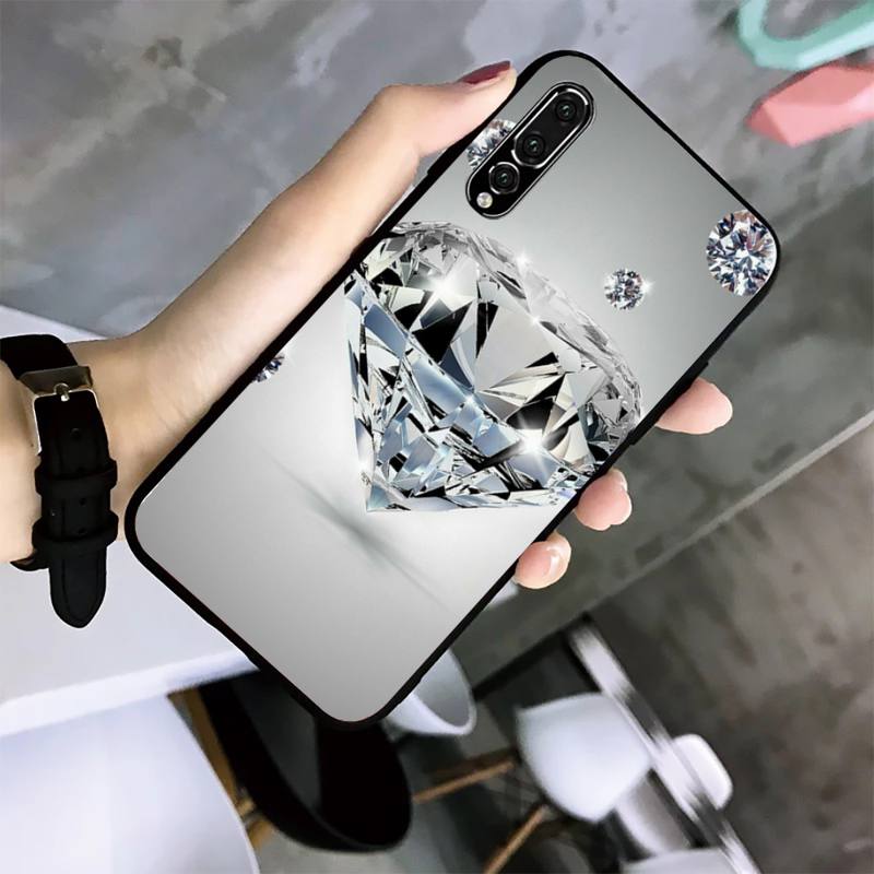 Чехол для телефона со сверкающими бриллиантами для Huawei G7 G8 P7 P8 P9 P10 P20 P30 Lite Mini Pro P Smart Plus Cove Fundas