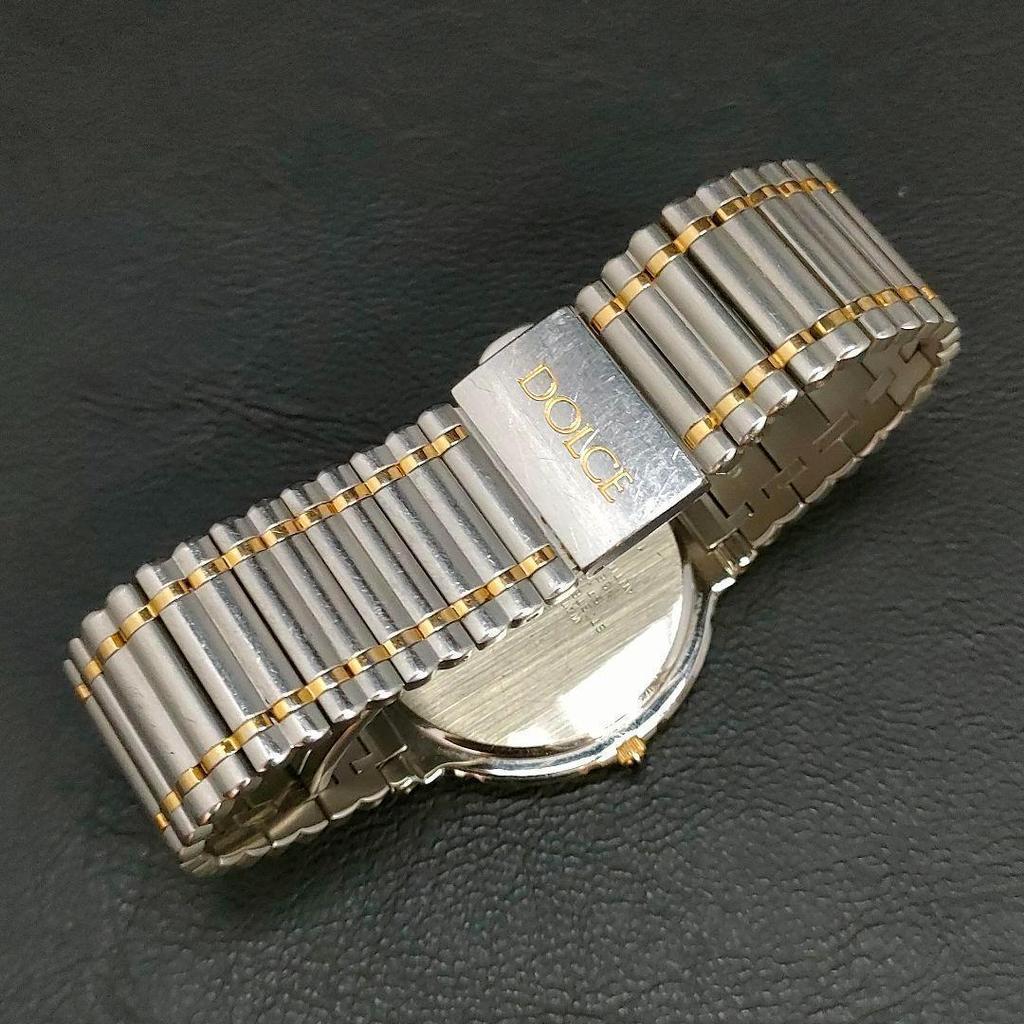 [USED] Seiko Dolce White Shell Gold Quartz