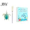 Holiday Party Favors 2026 Christmas Advent Calendar, 2D Acrylic Marine Animals Pendants, Home Interior Decor 24 Day Countdown Box, Window Tree Hanging