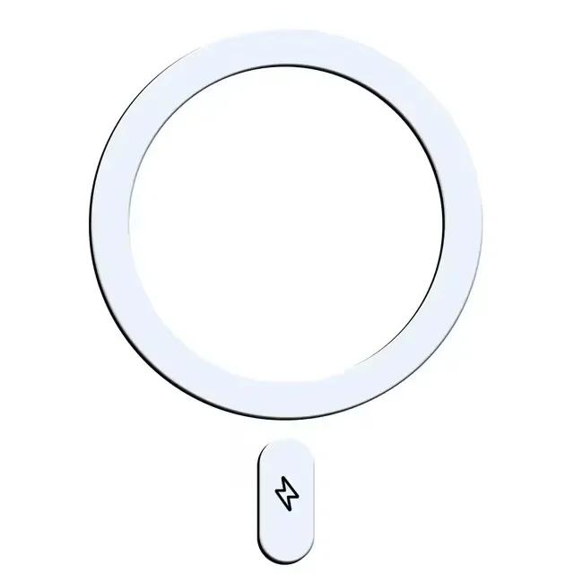 Xiaomi 1/5 шт. Магнитная наклейка Металлическое кольцо для беспроводной зарядки Magsafe Круг Зарядный диск Магнитные наклейки Для iPhone 16 15 13 Pro Max