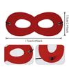 Party Dress Up Masks – Soft Felt Eye Masks with Adjustable Elastic, DIY Cosplay Props for Birthday, Halloween & School Role Play