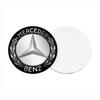 4Pcs Car Wheel Center Hub Cap 56mm Emblem Decal Wheel Sticker for Mercedes Benz AMG W108 B/C Class C200L GLC GLE CLA W205 W204 AY1