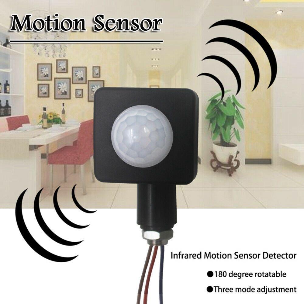 Автоматический выключатель переменного тока 220 В, выключатель света, датчик движения, инфракрасный датчик освещения