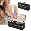 Portable Hair Dryer Case Waterproof Large Capacity Hair Curler Bag Double-Layer Hair Bag Dryer Accessories Tools Travel Bag Gift