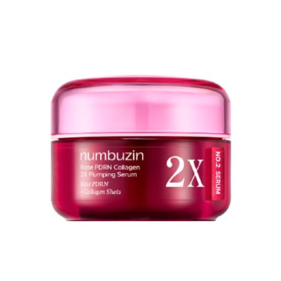 NUMBUZIN No.2 Rose PDRN Collagen 2X Уплотняющая сыворотка 30 мл