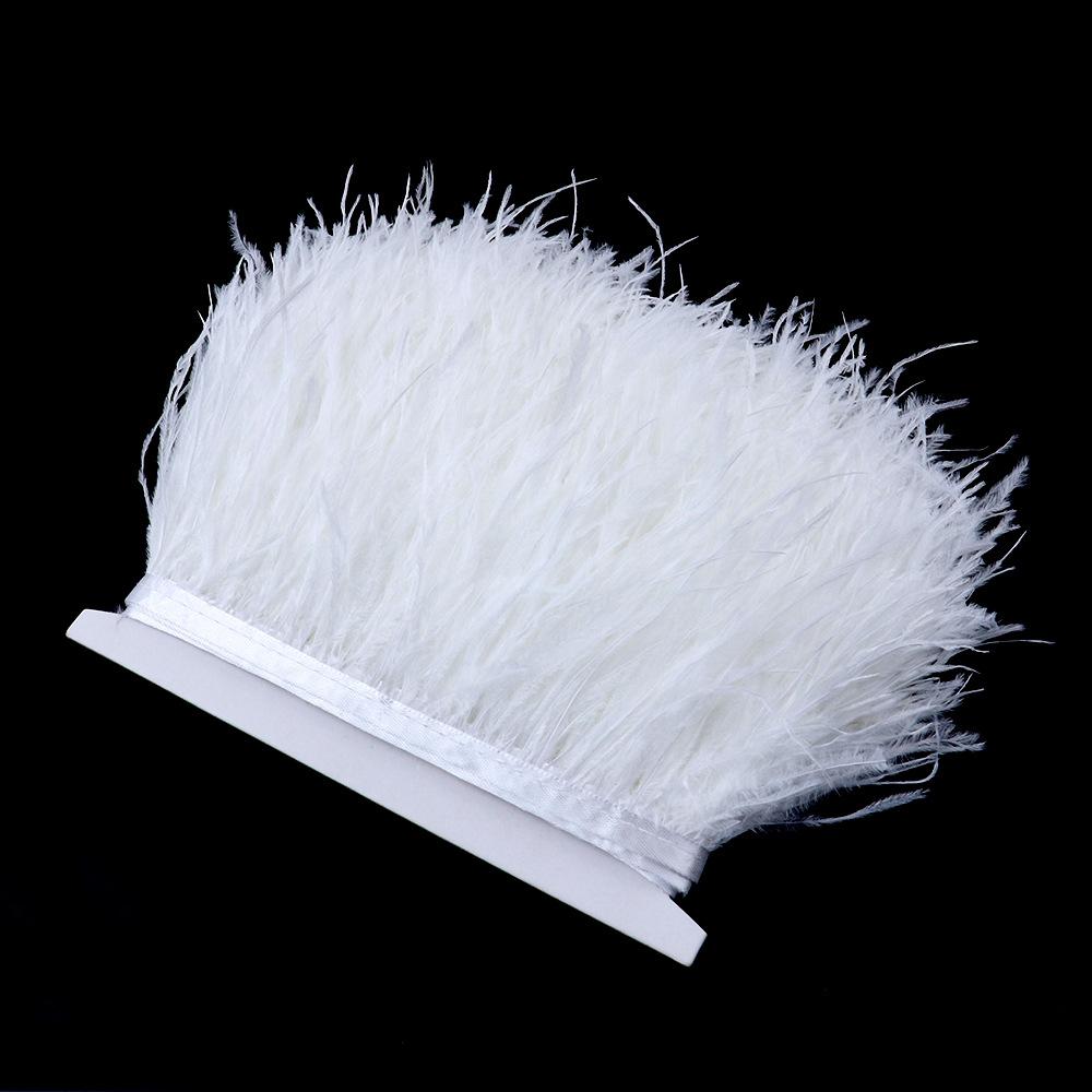 Кромка из страусиных перьев, материал из перьев своими руками, кружевная одежда, 10 м 