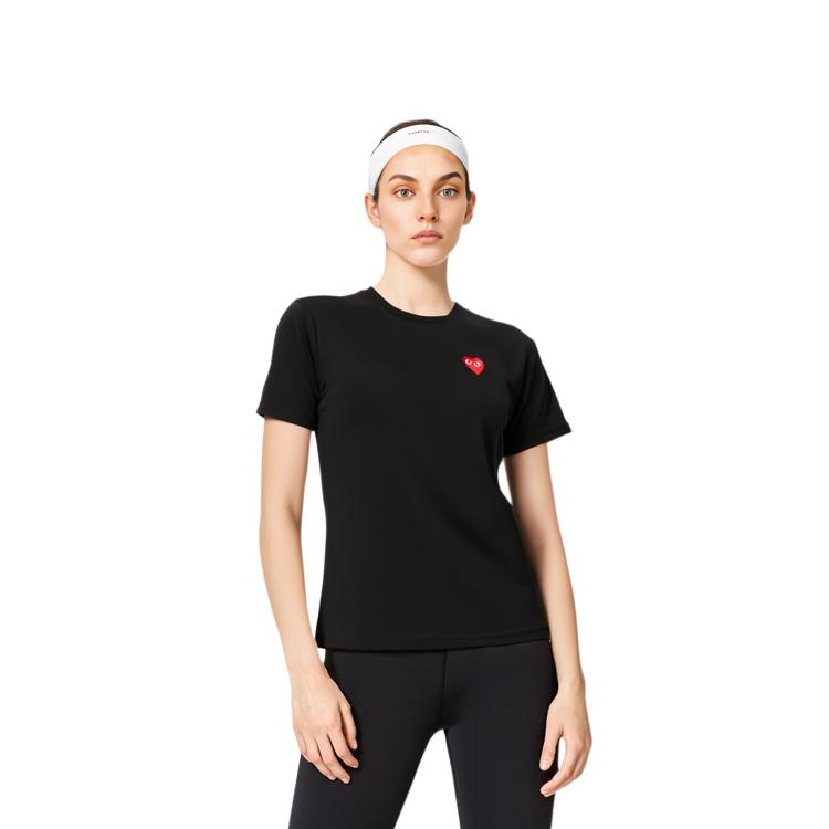 CDG Play Regular T-Shirt Unisex Black AX-T108-051-1