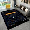 Pacman Ретро Классика Игра Коврик для геймера, Коврик для дома Гостиная Детская спальня Диван Коврик Декор, Нескользящий напольный коврик