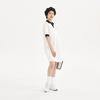 MLB Boston Red Sox Logo Embroidered Color Block Athletic Moisture-Wicking Breathable V-Neck Short Sleeve Dress Women dress White 3FOPB0333-43CRS