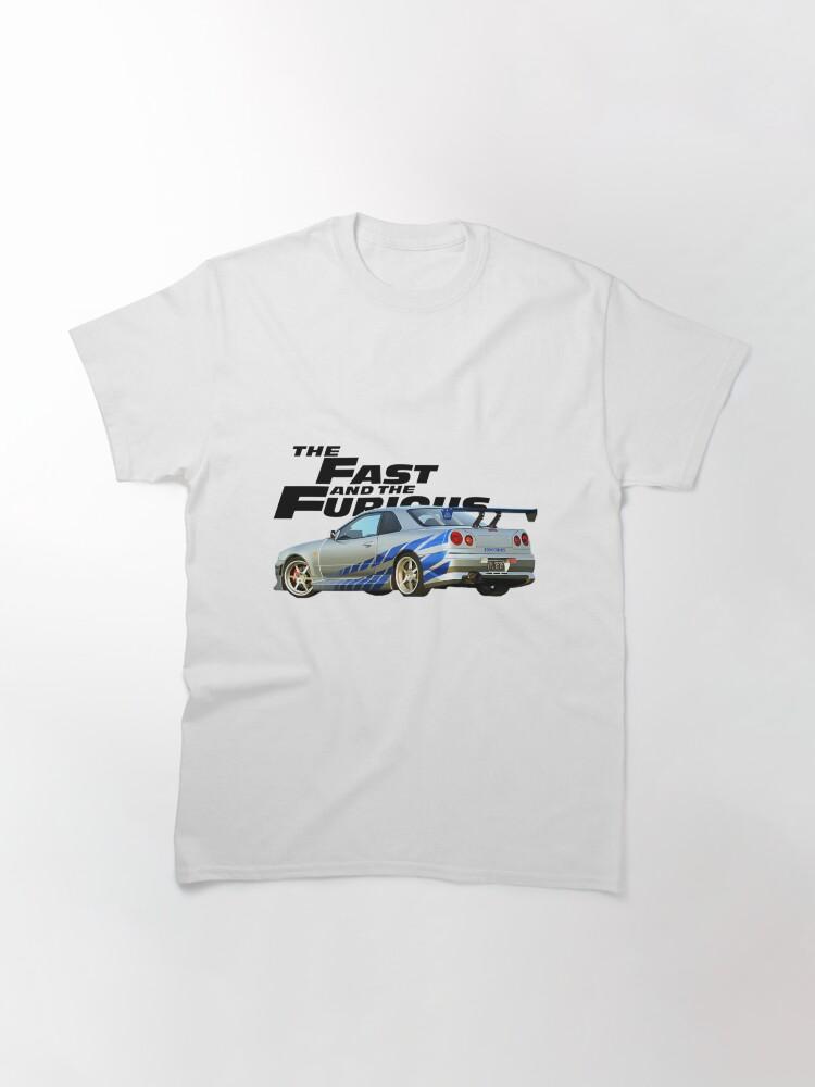 Fast & Furious Fast And Furious Skyline Brian O'Conner Classic T-Shirt