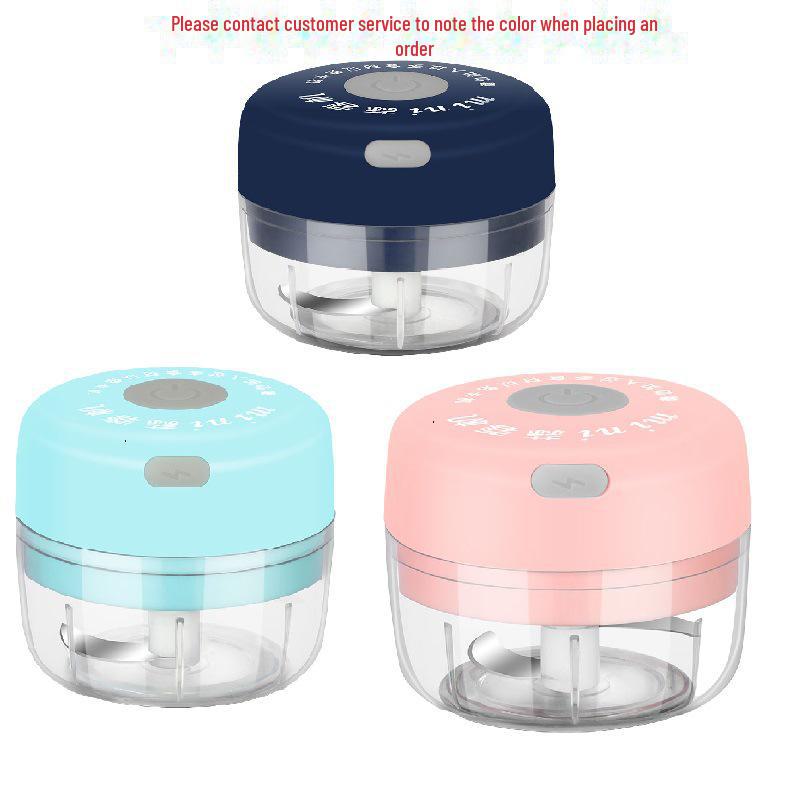 Беспроводная электрическая чесночница и мини-измельчитель