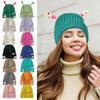 1 шт., милая детская вязаная шапка с забавными мигающими эластичными щупальцами для мальчиков и девочек, 1 шт., осень-зима