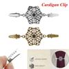 Fashion Winter New Retro Shawl Brooch Cardigan Clip Duck Clip Clasps Sweater Blouse Pin