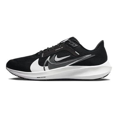 Air Zoom Pegasus 40 Premium Quadruple Swoosh — черные мужские кроссовки белые ярко-мандариновые многоцветные FB7179-001