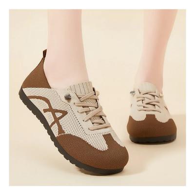 Женские весенние новые сетчатые туфли повседневные дышащие туфли Forrest Gump One Step Retro универсальные кроссовки с ремешками женские кроссовки