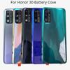 Glass For Honor 30 Battery Cover Back Door BMH-AN10, BMH-AN20 Rear Replacement Repair Housing With Camera Lens