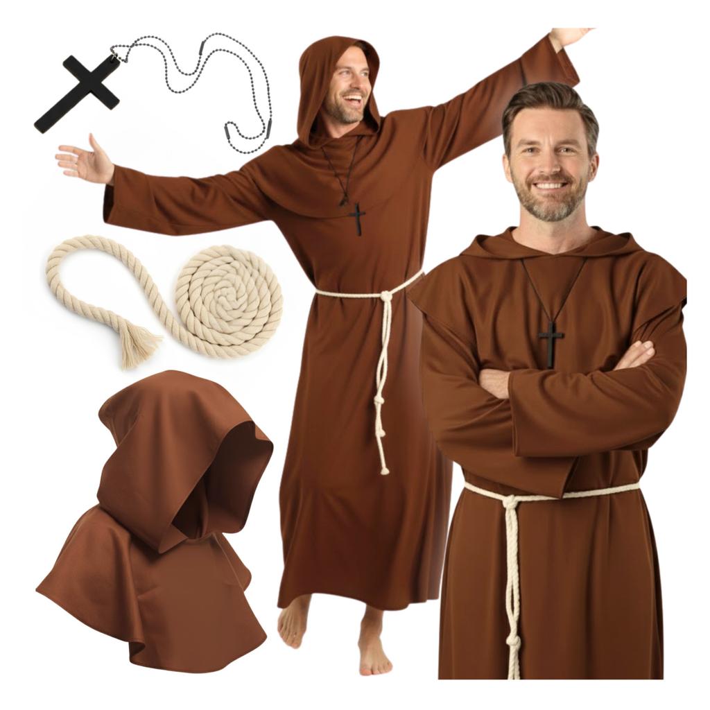 Adult Halloween Monk Costume