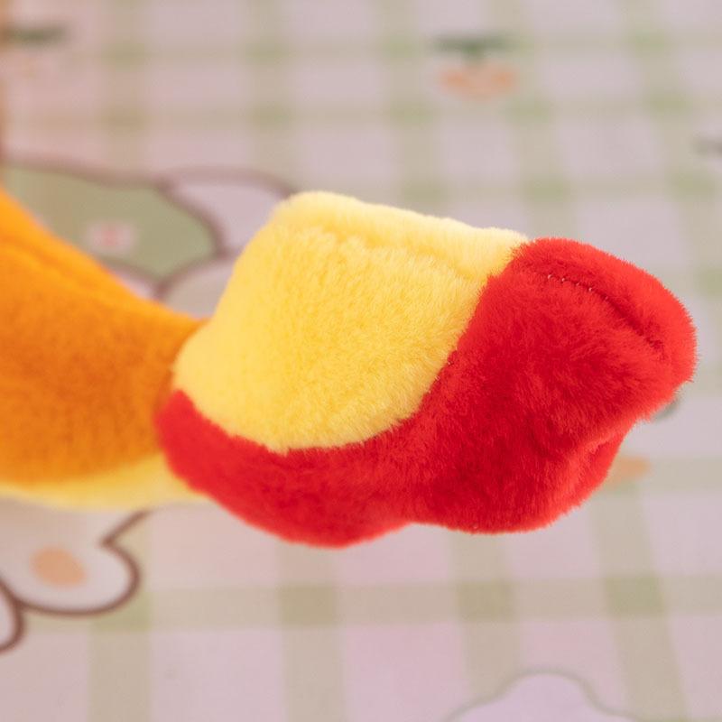 Popular fire-breathing dragon plush toy simulation fear large doll small fire dragon children's doll throw pillow