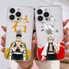 Силиконовый чехол для Iphone 7 6s 8 11 Pro Max Xr 12 Mini Se X Xs 13 Pro 14 Plus Kimetsu No Yaiba Demon Slayer аниме чехол