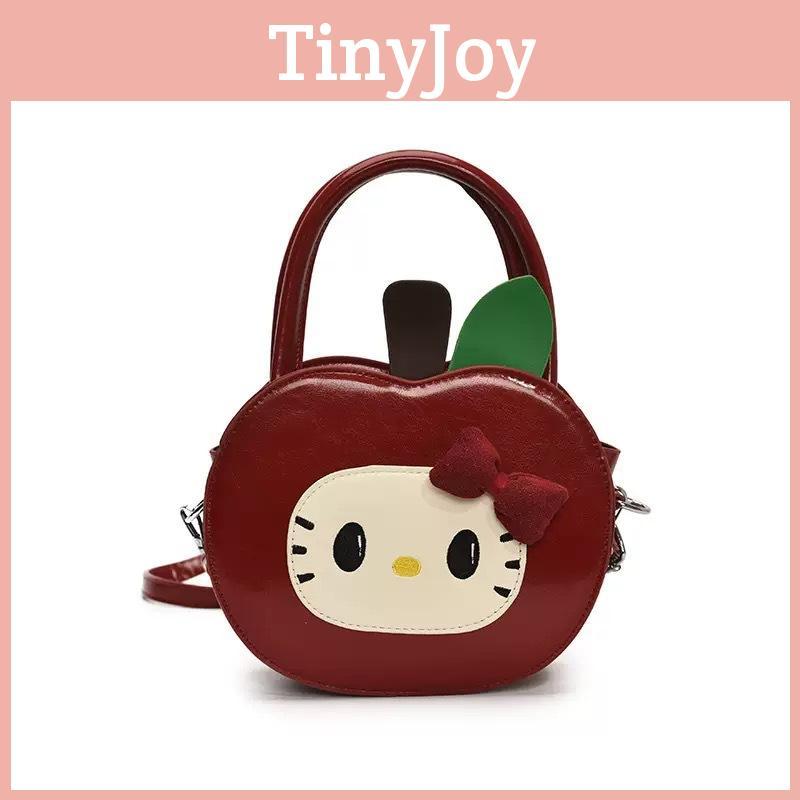 Adorable Red Sweet Design Mini Shoulder Bag For Kid Use Daily