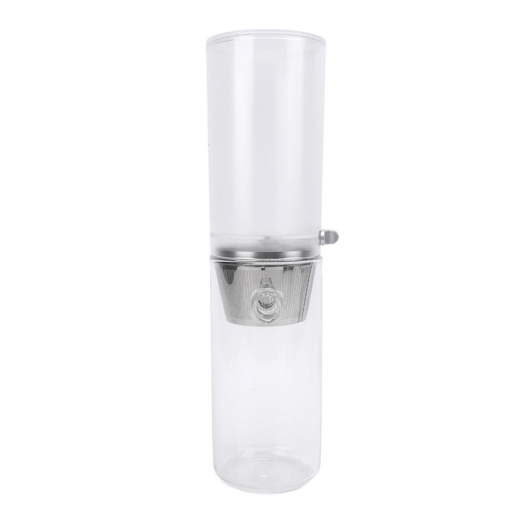 Ice Drip Coffee Maker Adjustable Speed Portable Easy Cleanup 400ml High Borosilicate Glass Iced