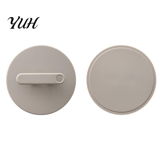 Portable Silicone Bathing Tool 2PCS Shower Scrubber with Handle, Back And Body Exfoliation Bath Handle Brush for Glove, Waterproof Handheld Men Women