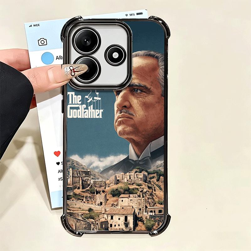 Мягкий чехол для телефона The Godfather TV для Xiaomi Poco X7 X8 Pro Max X6 X5 X3 F8 Ultra F7 M8 M7 M5S Redmi 15C 15A 15 14C 13C 12C 13 12