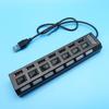 Высокоскоростной USB 2.0 хаб-разветвитель для ноутбука, настольного компьютера, мыши, клавиатуры и U-диска