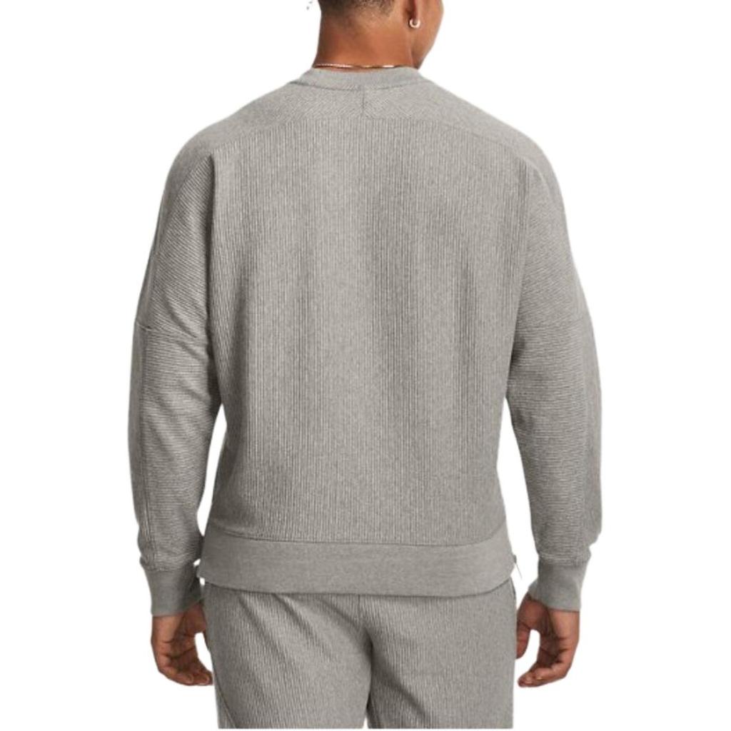 Under Armour Тренировочная толстовка Ottoman Solid Fleece с круглым вырезом, мужская толстовка серого цвета 1373877-294