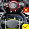 Для VW Volkswagen GOLF 7 MK7 Tiguan Passat B8 Sharan 2016-19 автомобилей многофункциональная кнопка рулевого колеса крышка ключа отделка наклейки