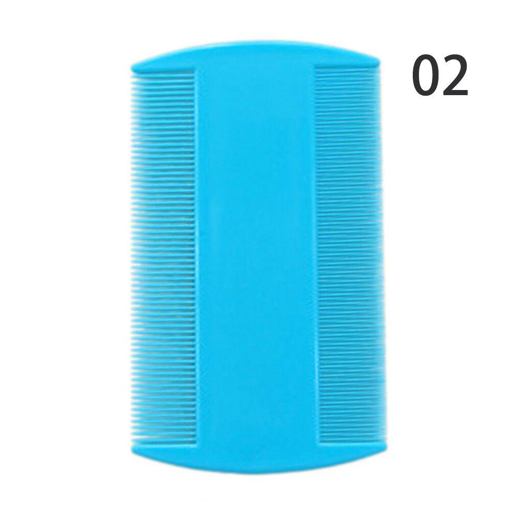 White Double Sided Hair Styling Tools Nit Combs Head Lice Detection Lice Flea Nit Removal Lice Comb