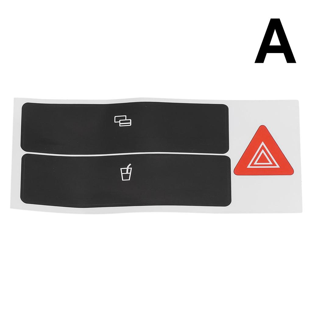 Наклейки для ремонта кнопок, наклейка на отделку салона автомобиля, наклейка для ремонта переключателя для A6 C5 1998-2004