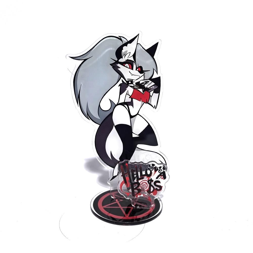 15СМ Фигурка Hazbin Hotel Helluva Boss Стенд Акриловые Фигурки Вагги Настольная Подставка Фигурка Набор Украшений Подарки