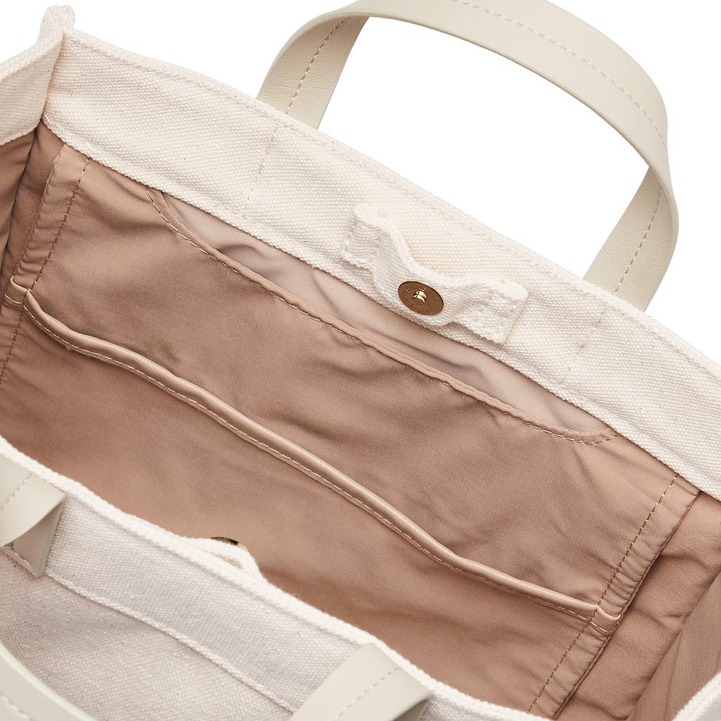 2WAY Tote Bag Wide Gusset Snoopy PEANUTS PN70 Snoopy Face [Hapitas] Women's