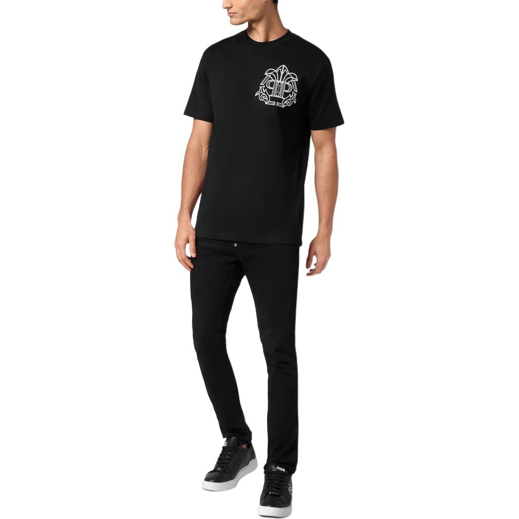 Philipp Plein Skull&Bones T-shirt AADC-MTK7830-PJY002N-02