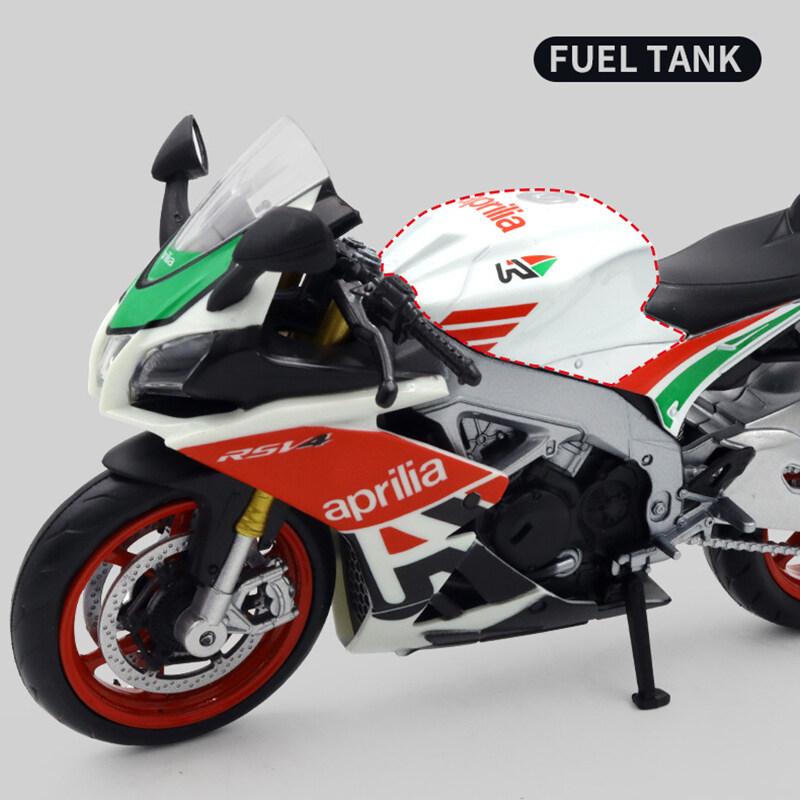 1/12 Scale Motor APRILIA RSV4 RR1000 Alloy Diecast Models Motorcycle Toy For Gifts Collections Decorations