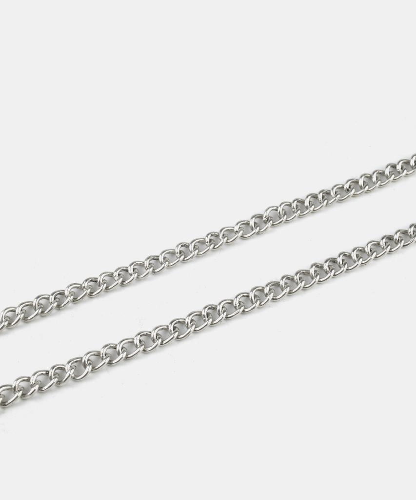 Sheen666 671 Silver Necklace