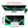 1pc Large Gaming Mouse Pad, UV Reactive Non-Slip Desk Mat, Washable PolyesterMystical, Enchanting, SereneComputer Pad with Vibrant Game Mach