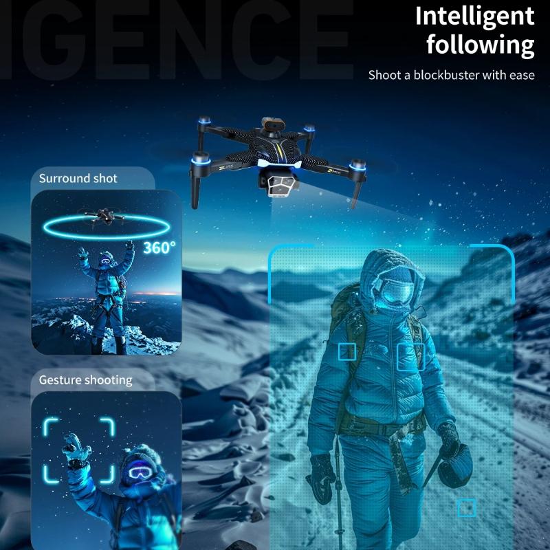 Дрон Z103 8K 5G GPS Профессиональный HD Аэрофотосъемка Самолет с Дистанционным Управлением HD Двойная Камера Бесколлекторный 360° Обход Препятствий Квадрокоптер БПЛА