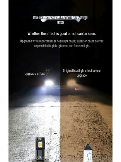 Совместимые светодиодные фары для автомобилей: H7, H11 (ближний свет), H1 (Дальний свет), H4 (интегрированный высокий/низкий), 9005 (лазер).