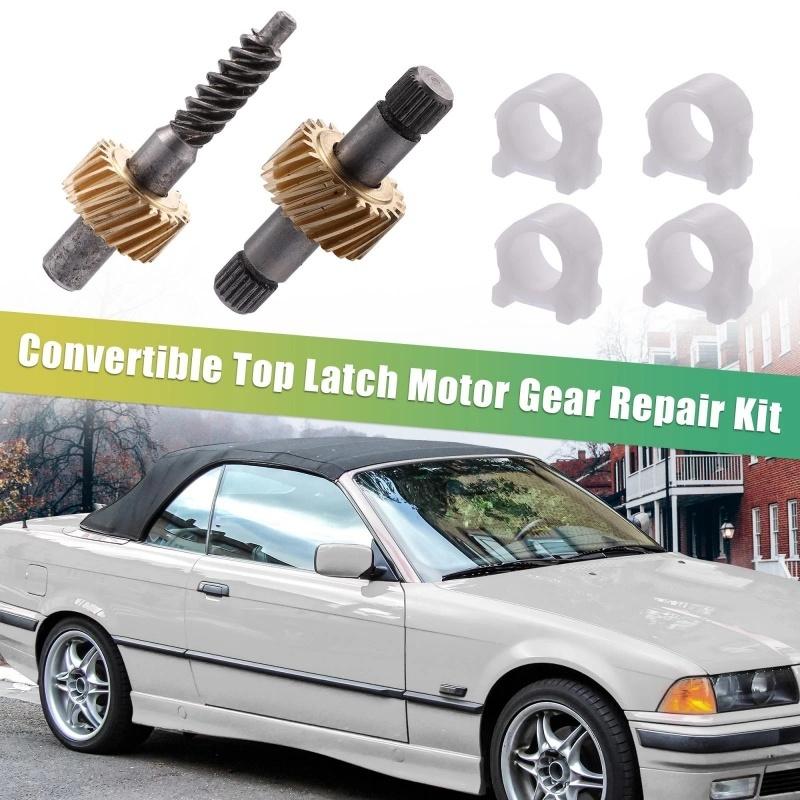 1set Convertible Top Latch Motor Gear Repair Kit for BMW E36 E46 E64 93-05 Convertible 67618370816 Auto Accessories