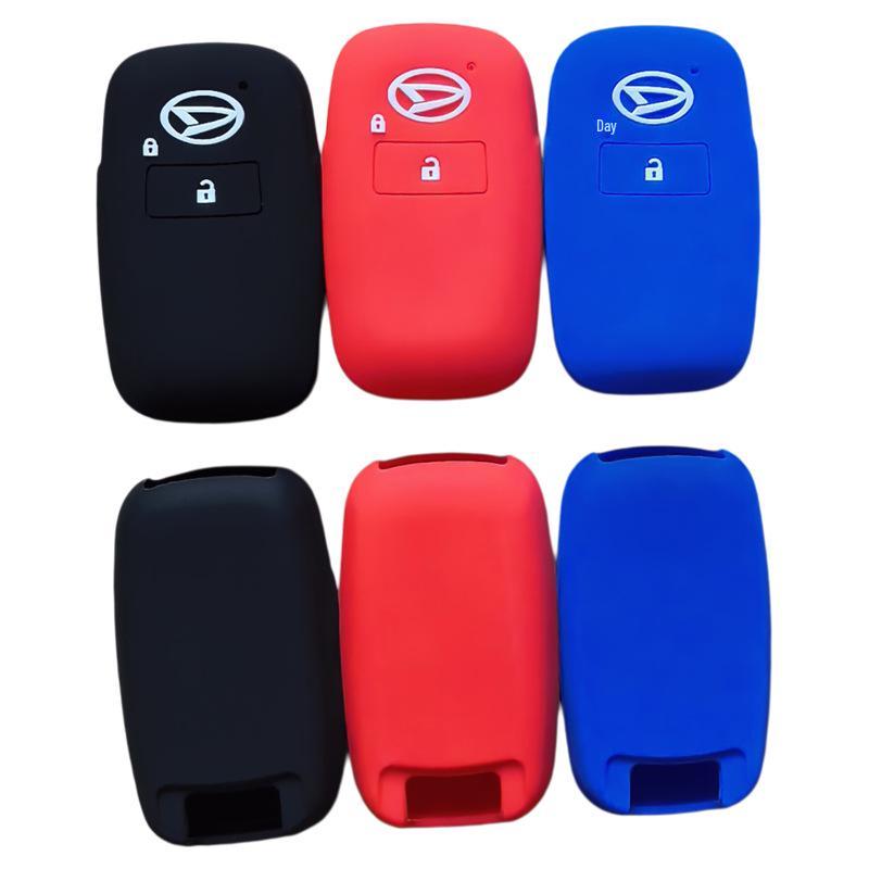 Daihatsu Tanto La6002 Key Cover with Logo - Soft Silicone Protection (Malaysia)