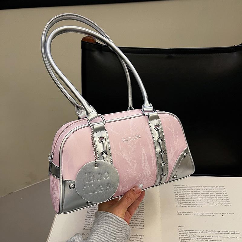 Premium bag women 2025 new fashion explosion pillow bag large capacity commuting versatile hand carry shoulder bag