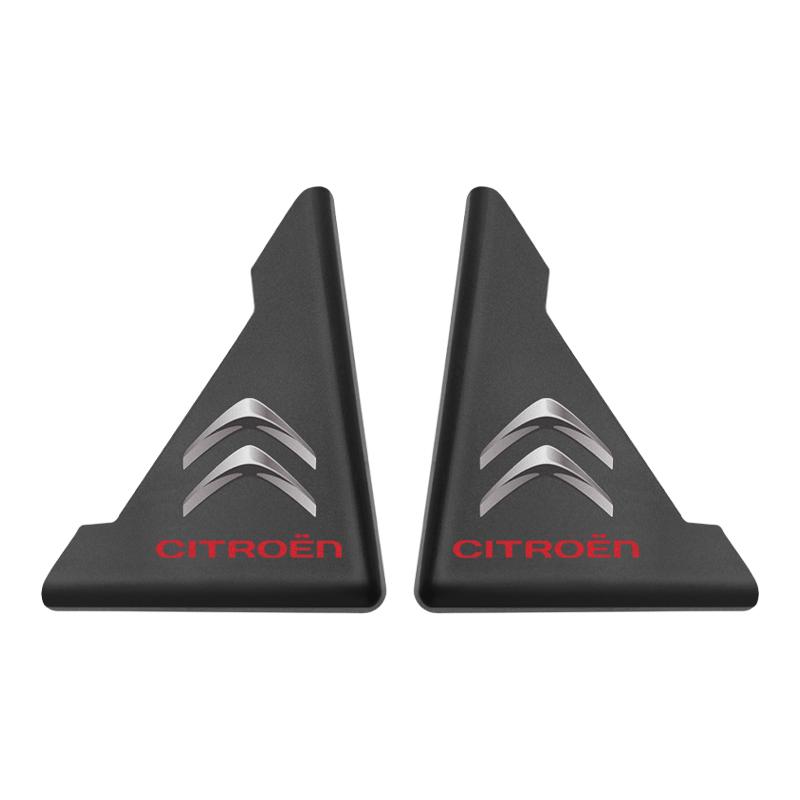 WYGL9 2pcs Silicone Car Door Corner Protector Anti-Collision Scratch Cover For Citroen Elysee Berlingo Xsara C3 C2 C1 XR C4 Picasso C5