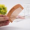Hair Health Care Natural Peach Wood Teeth Anti-Static Comb Close Head Massage