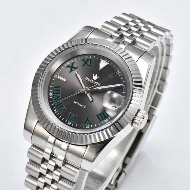 Часы NH35 с механизмом 36 мм Деловые часы Часы для плавания и дайвинга в сборе